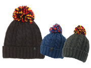 Heat Machine Sherpa Lined Bobble Hat